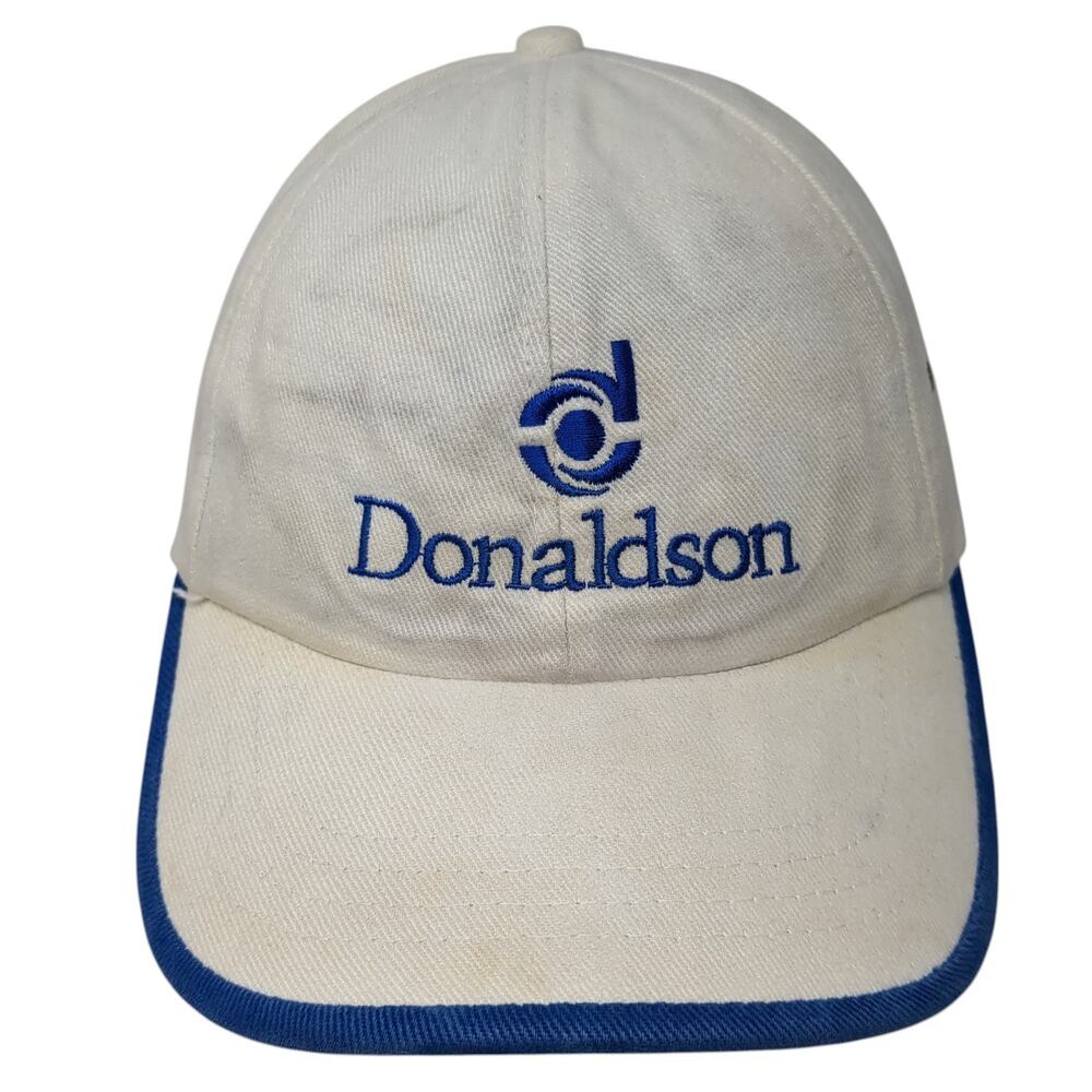 Donaldson Strapback Hat Beige One Size Adjustable Embroidered Outdoor